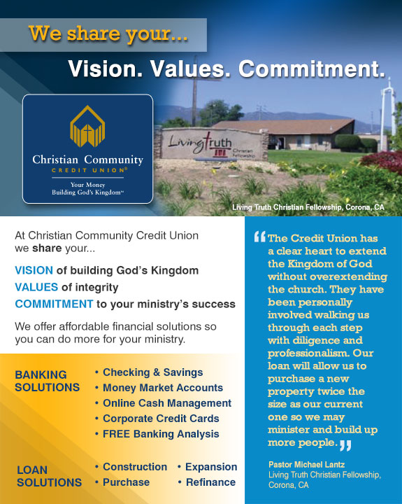 We Share your Vision, Values, Commitment