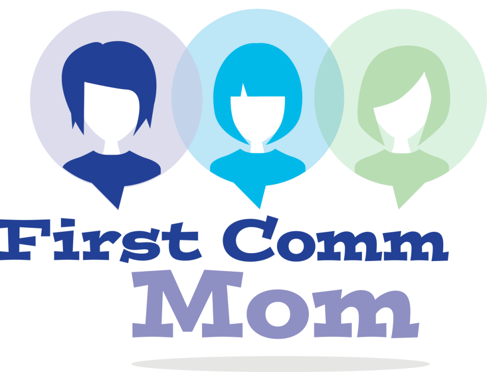 First Comm Mom blog logo
