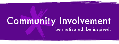 Community Involvement: be motivated. be inspired.