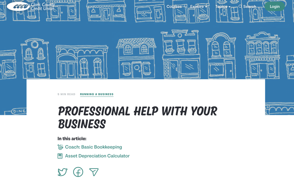 Professional Help with Your Business