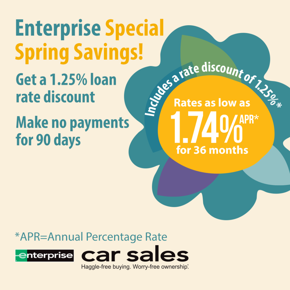 Enterprise Special Spring Savings!