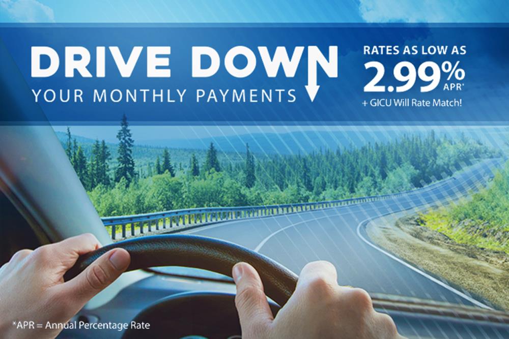 Drive down your monthly payments