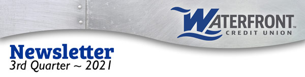 Image of the Waterfront Credit Union logo with text that reads 