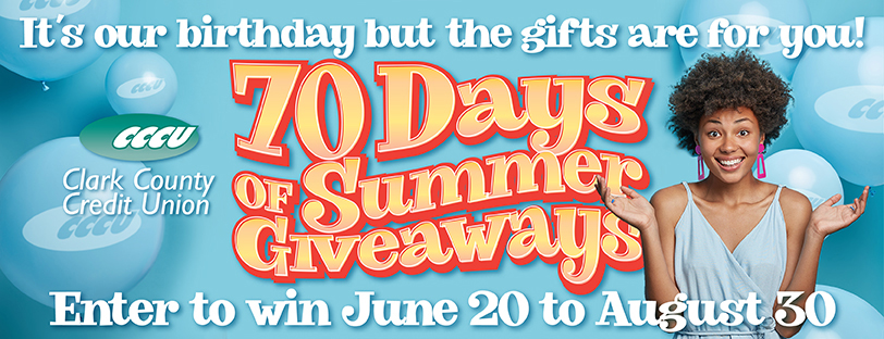 70 Days of Summer Giveaways