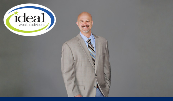 Ideal Wealth Advisors Logo with Photo of Craig Lundquist