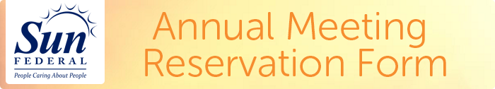 Annual Meeting Reservation Form