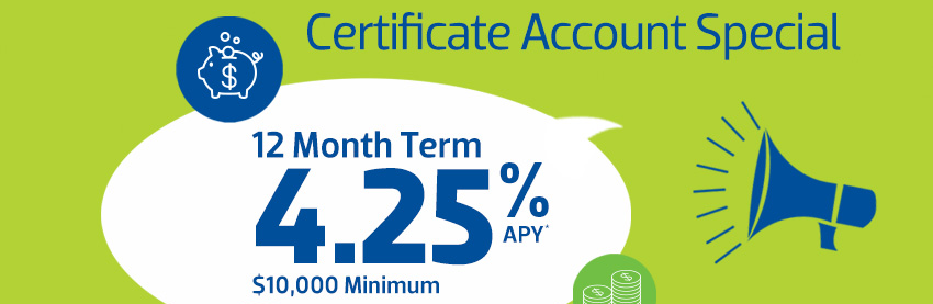 Certificate Account Special