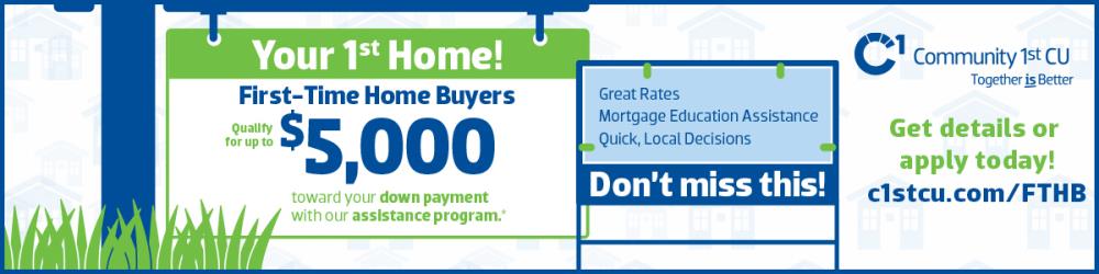 1st Time Homebuyer Assistance Grant