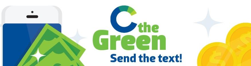 C the Green. Send the Text