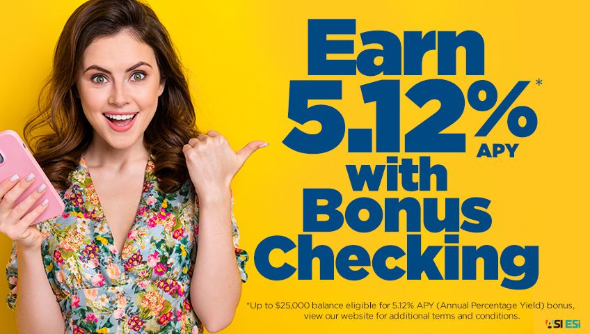5% Bonus Checking 