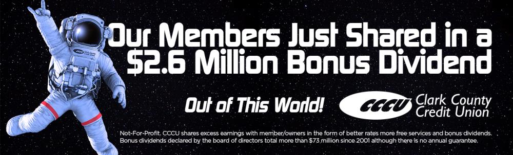 Bonus Dividend Out of this World image