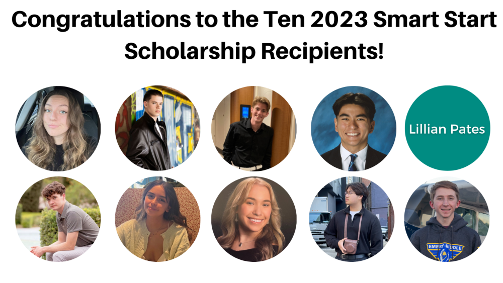 Congratulations to the Ten 2023 Start Start Scholarship Recipients!