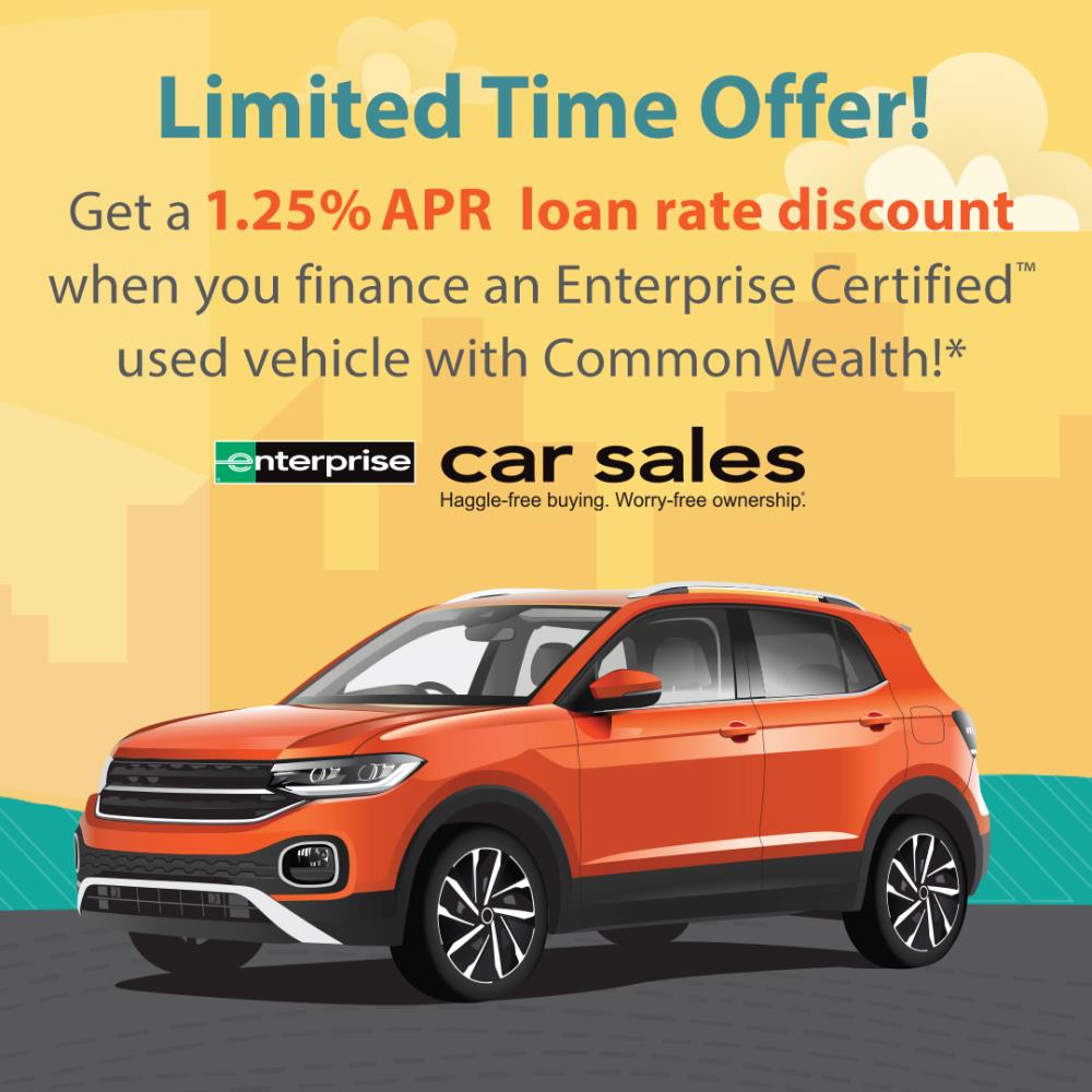 Enjoy the Drive with a 1.25% loan rate discount 
