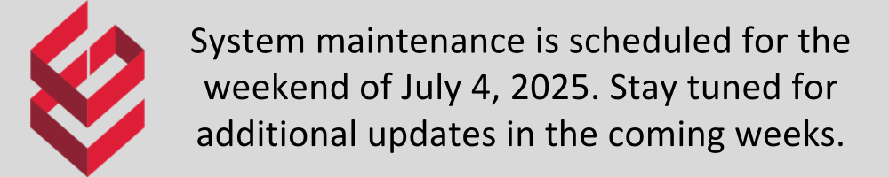 system maintenance notification
