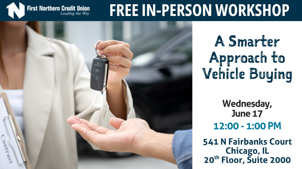 A Smarter Approach to Vehicle Buying June 17, 12:00pm - 100pm 541 N. Fairbanks Ct, Chicago, Floor 20