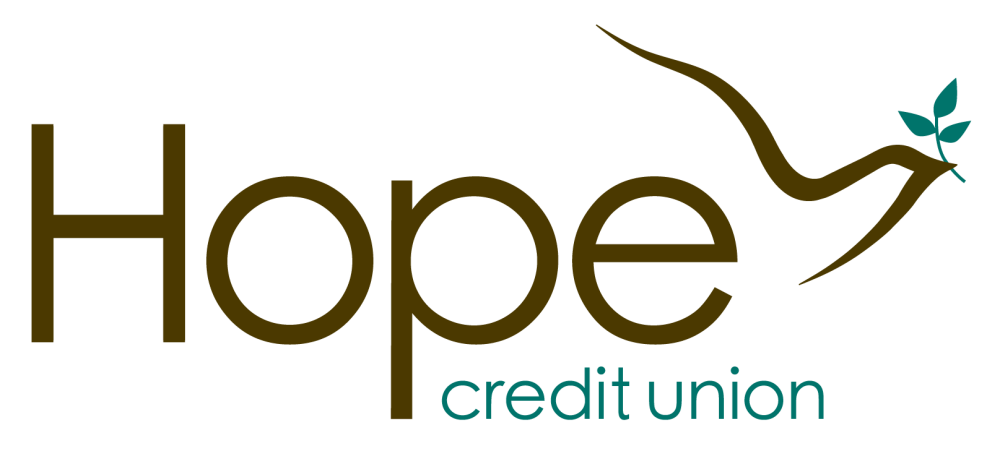 Hope Credit Union Logo - Brighter Futures Begin with HOPE.