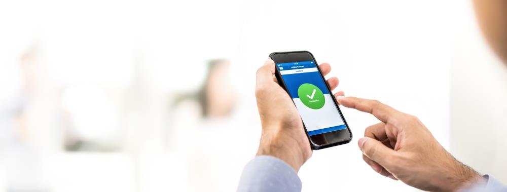 Member Verifying Identity with IDCheck for Shared Branching