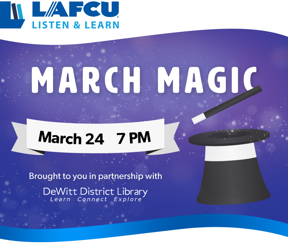 March Magic, March 24 at 7 PM