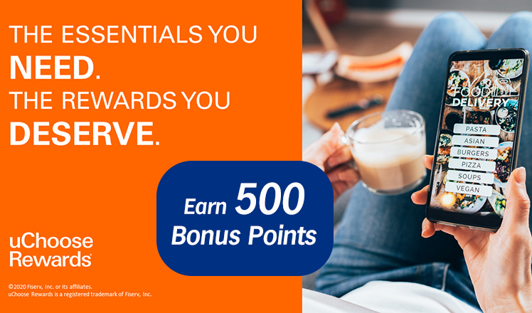 Earn 500 Bonus Points - Learn more!