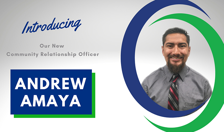 Introducing Andrew Amaya - Community Relationship Officer