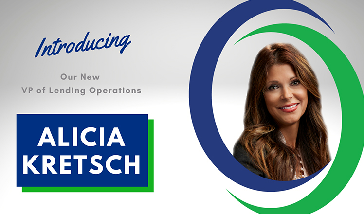 New VP of Lending Operations - Alicia Kretsch