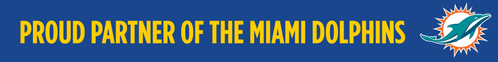 Proud Partner of the Miami Dolphins