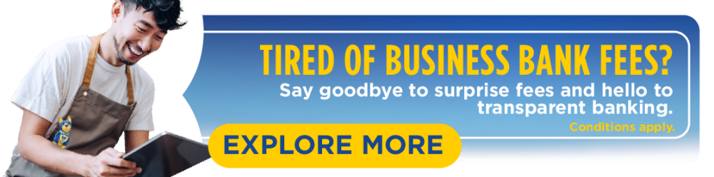 Saying goodbye to small business bank fees and hello to transparent banking with SCCU.
