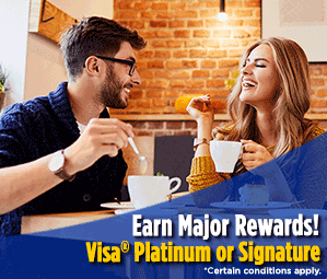 SCCU Visa® Platinum or Signature