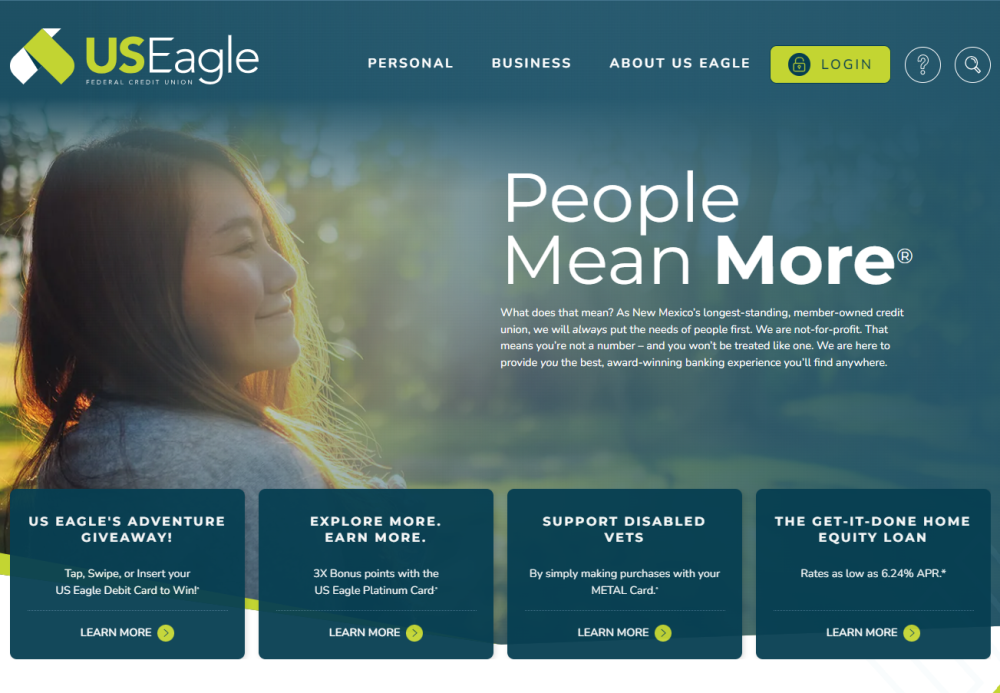New USEagle.org Homepage