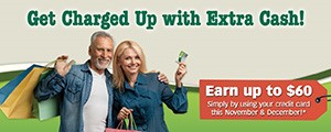 get charged up with extra cash